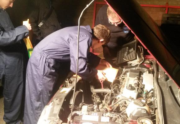 golf under the bonnet