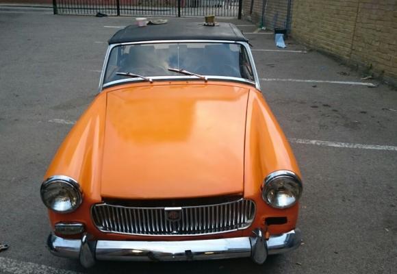 finished mg midget