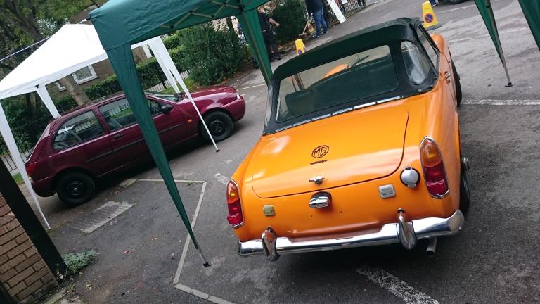 The reveal of the mg midget